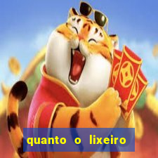 quanto o lixeiro ganha por ano